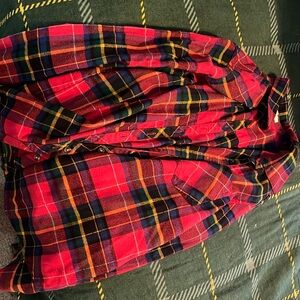 Flannel button up